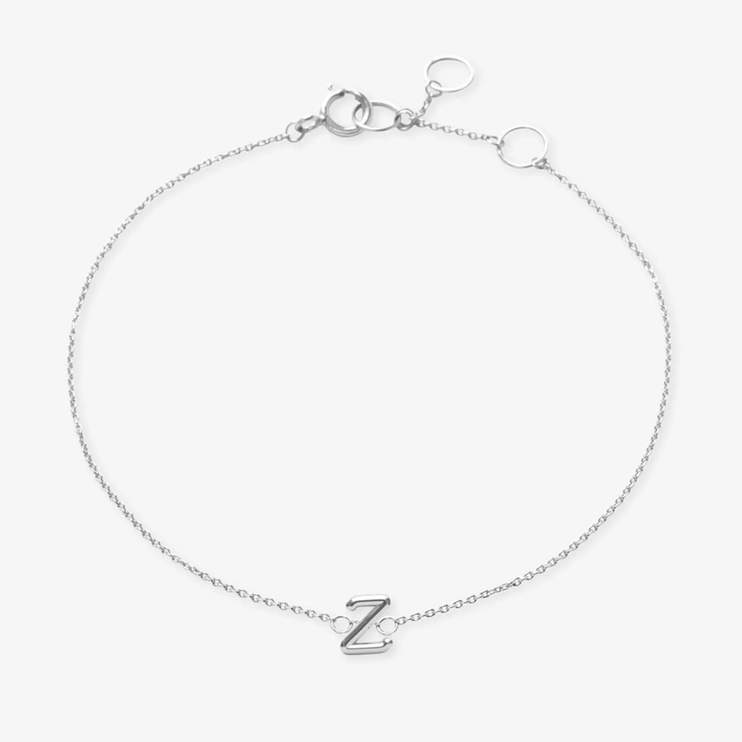 Love Letter - 18Ct Gold, Initial Chain Bracelet^The Alkemistry Best