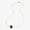 Morganne Bello 18Ct Rose Gold Victoria Clover Black Onyx Necklace^The Alkemistry Store