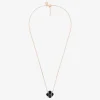 Morganne Bello 18Ct Rose Gold Victoria Black Onyx Claw Diamond Necklace^The Alkemistry Outlet