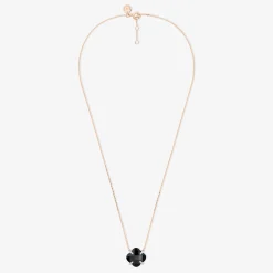 Morganne Bello 18Ct Rose Gold Victoria Black Onyx Claw Diamond Necklace^The Alkemistry Outlet