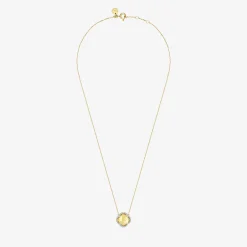 Morganne Bello 18Ct Yellow Gold And Diamond Victoria Citrine Necklace^The Alkemistry Cheap