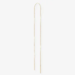 Nude Shimmer - 18Ct Gold, Fine Shimmer Chain Long Threader (Single)^The Alkemistry Best