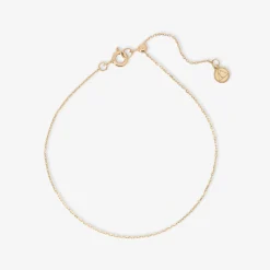 Nude Shimmer - 18Ct Gold, Fine Shimmer Adjustable Bracelet^The Alkemistry Hot