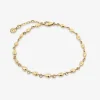 Nude Shimmer - 18Ct Gold, Medium Pear Tennis Bracelet^The Alkemistry Sale