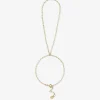 Nude Shimmer - 18Ct Gold, Medium Shimmer Double Hand Bracelet^The Alkemistry Best Sale
