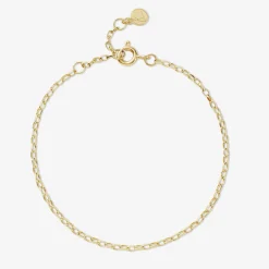 Nude Shimmer - 18Ct Gold, Medium Shimmer Anklet^The Alkemistry Clearance