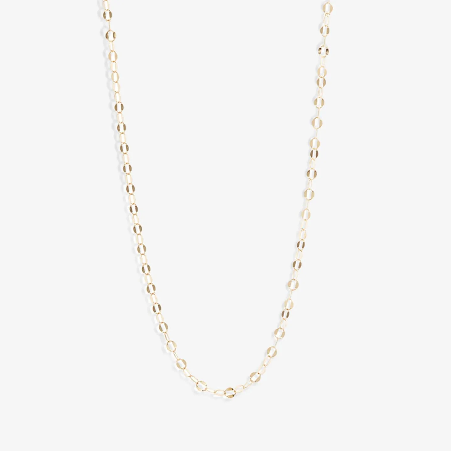 Poppy Finch 14Ct Yellow Gold And Oval Shimmer Necklace^The Alkemistry Discount