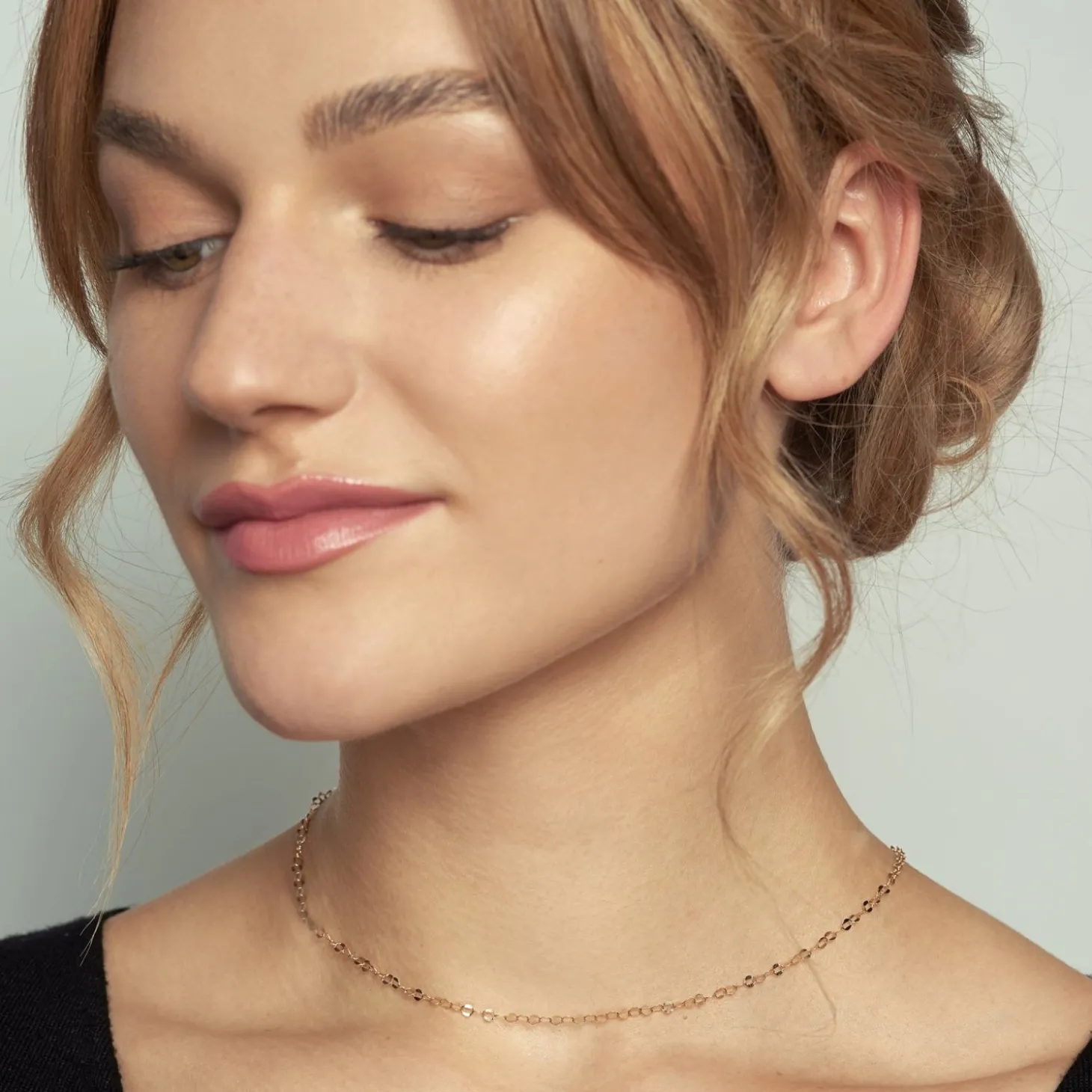 Poppy Finch 14Ct Yellow Gold And Oval Shimmer Necklace^The Alkemistry Discount