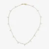 Poppy Finch 14Ct Yellow Gold Keshi Pearl Dangle Necklace^The Alkemistry Fashion