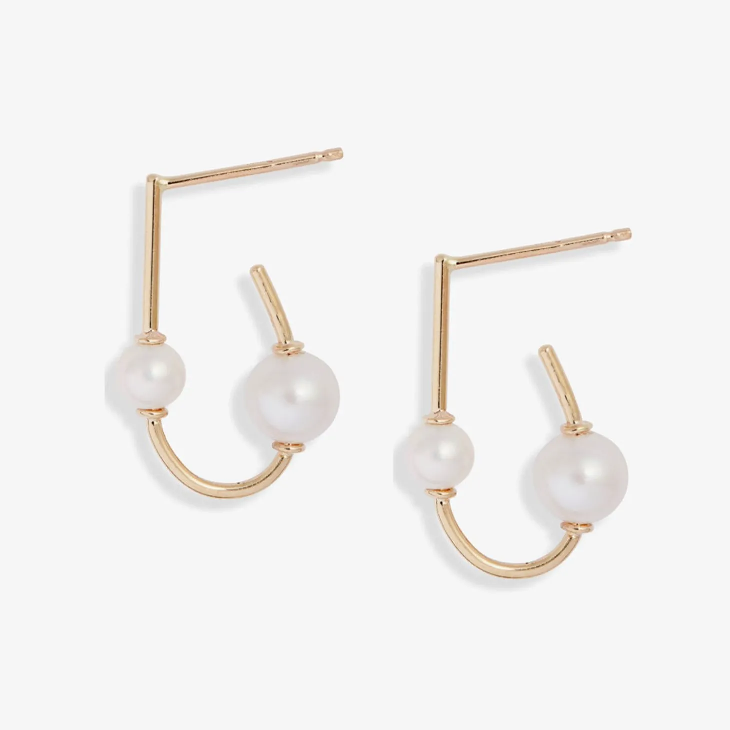 Poppy Finch 14Ct Yellow Gold And Pearl Wrap Earrings (Pair)^The Alkemistry Discount