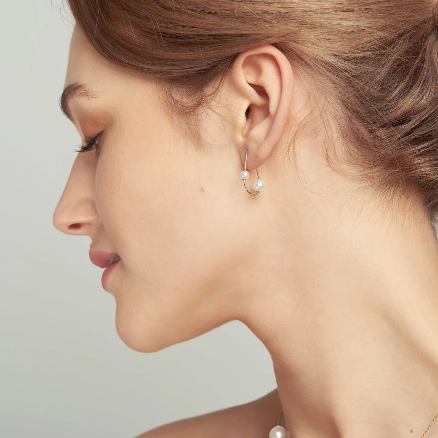Poppy Finch 14Ct Yellow Gold And Pearl Wrap Earrings (Pair)^The Alkemistry Discount