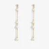 Poppy Finch 14Ct Yellow Gold And Spaced Pearl Drop Earrings (Pair)^The Alkemistry Discount