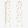 Poppy Finch 14Ct Yellow Gold And Double Crescent Pearl Drop Earrings (Pair)^The Alkemistry Best Sale