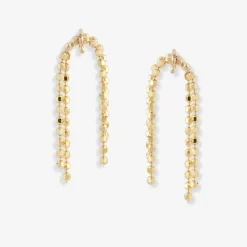 Poppy Finch 14Ct Yellow Gold Petite Shimmer Bead Earrings (Pair)^The Alkemistry Best Sale