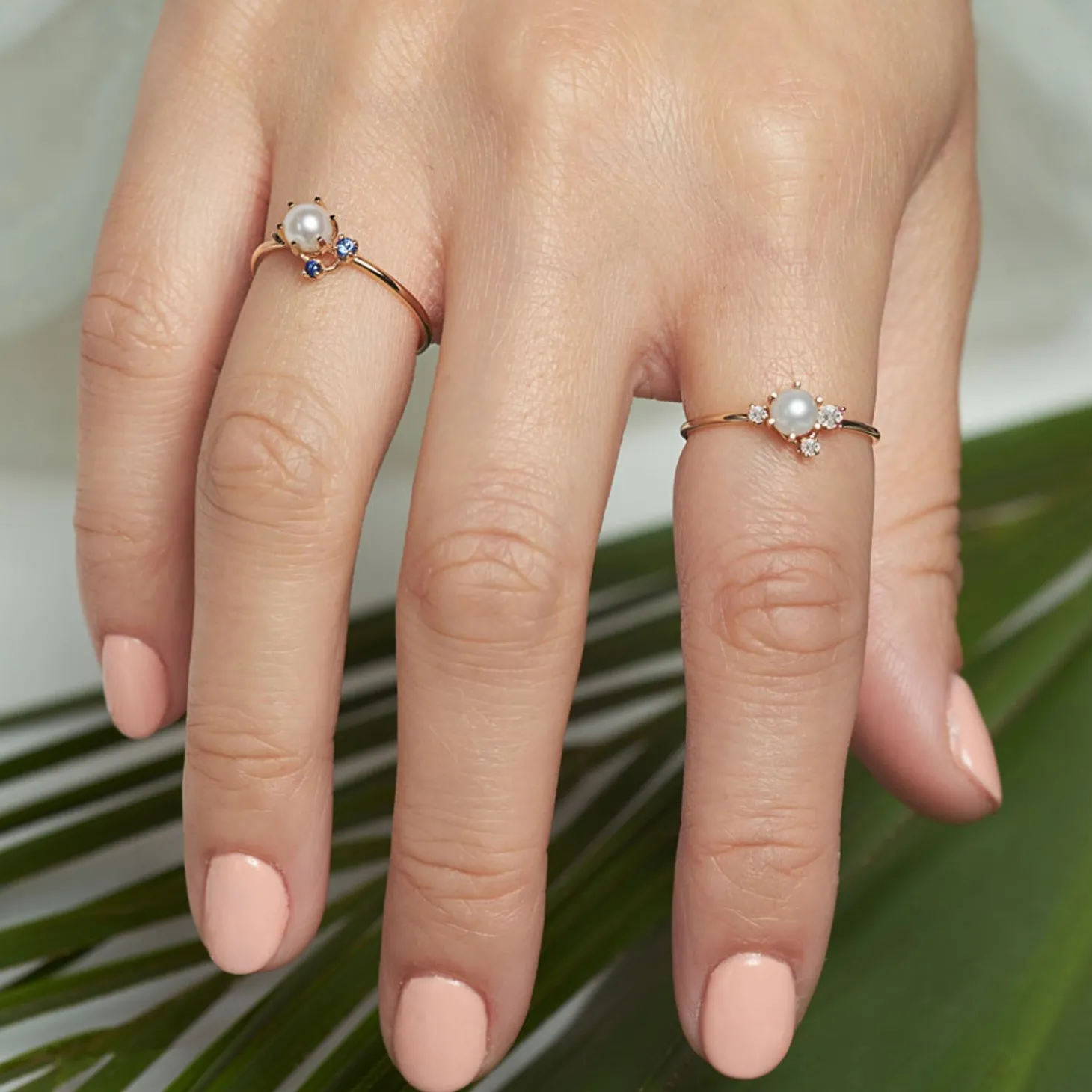 Poppy Finch 14Ct Yellow Gold Pearl And Diamond Cluster Ring^The Alkemistry Online