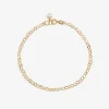 Poppy Finch 14Ct Yellow Gold Oval Shimmer Bracelet^The Alkemistry Clearance
