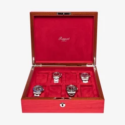 Rapport Heritage Chroma Eight Watch Box - Red^The Alkemistry Discount
