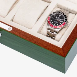 Rapport Heritage Chroma Eight Watch Box - Green^The Alkemistry Cheap