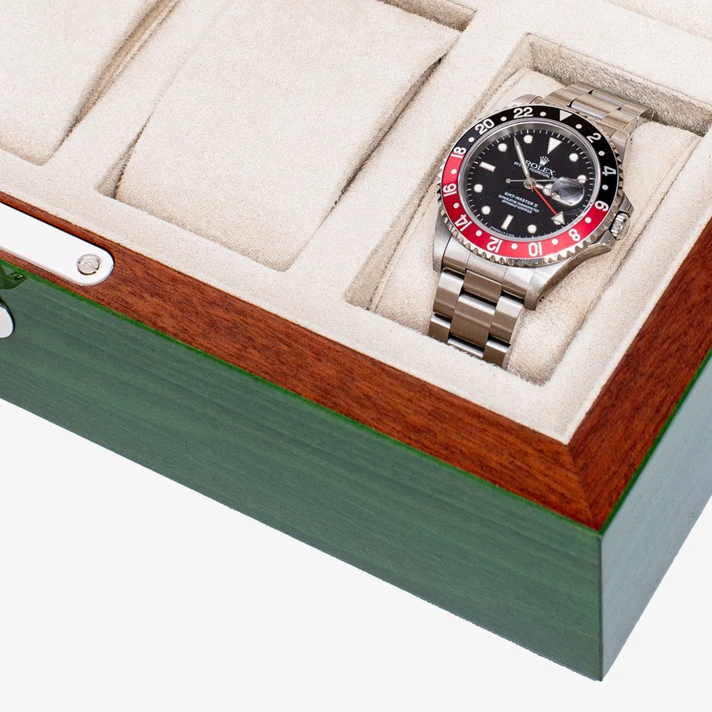 Rapport Heritage Chroma Eight Watch Box - Green^The Alkemistry Cheap