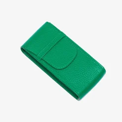 Rapport Portobello Leather Single Watch Pouch - Green^The Alkemistry Cheap