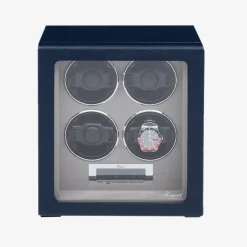 Rapport Quantum Quad Watch Winder - Navy^The Alkemistry Discount