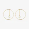 Ruifier 18Ct Yellow Gold Astra New Moon Sphere Akoya Pearl Earrings (Pair)^The Alkemistry Shop
