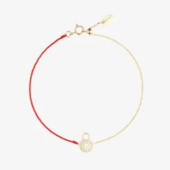 Ruifier 18Ct Yellow Gold Clarity Circle Hybrid Bracelet^The Alkemistry Store