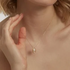 Ruifier 18Ct Yellow Gold Morning Dew Akoya Pearl And Diamond Necklace^The Alkemistry Best Sale