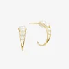Ruifier 18Ct Yellow Gold Morning Dew 8 Pearl Droplet Earrings (Pair)^The Alkemistry Sale