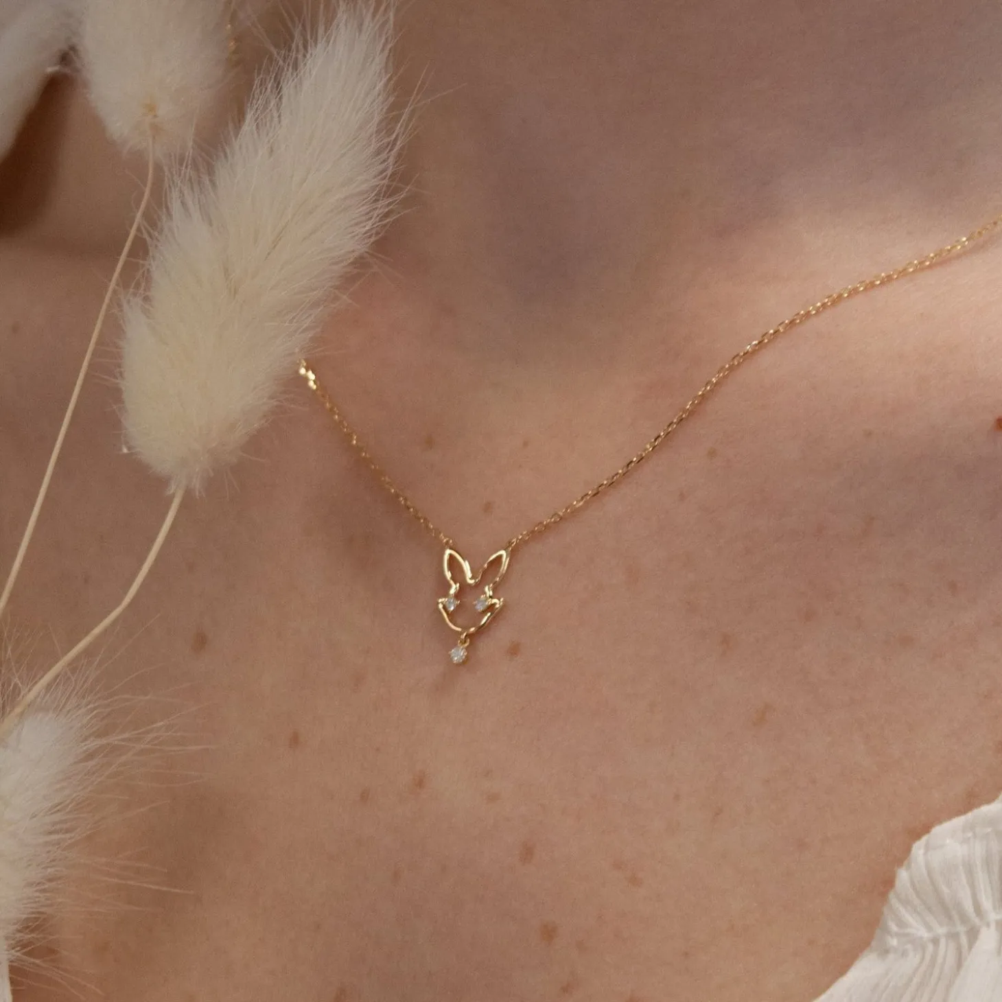 Ruifier 18Ct Yellow Gold Scintilla Year Of The Rabbit Necklace^The Alkemistry New