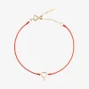 Ruifier 18Ct Yellow Gold Scintilla Amore Diamond Red Cord Bracelet^The Alkemistry Discount