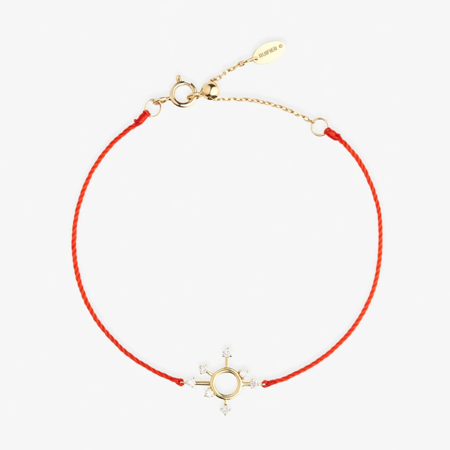 Ruifier 18Ct Yellow Gold Scintilla Epta Orb Thread Bracelet^The Alkemistry Sale