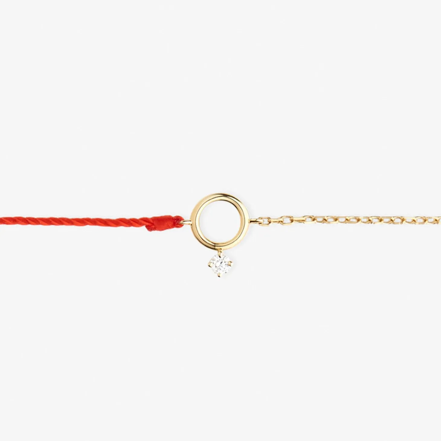 Ruifier 18Ct Yellow Gold Scintilla Polaris Orb Thread And Chain Bracelet^The Alkemistry Online