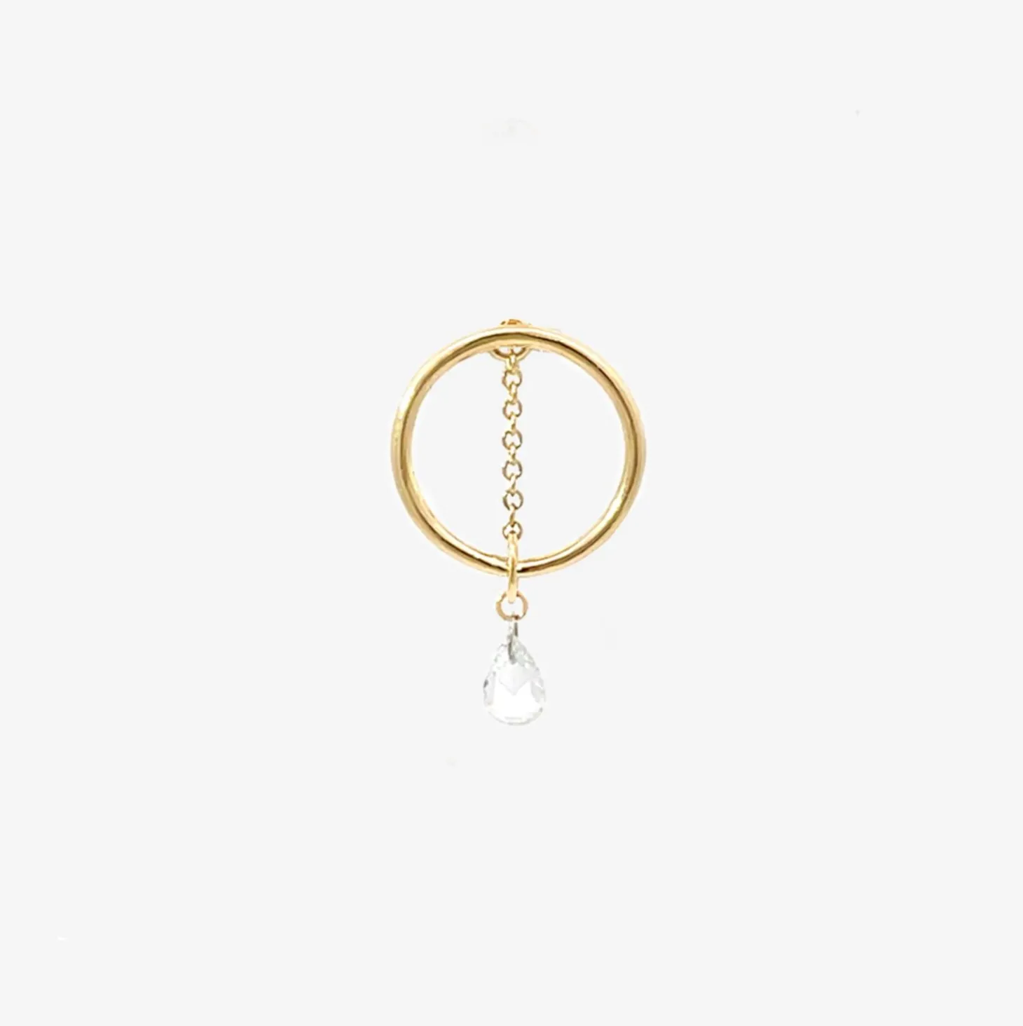 Suncatcher - 18Ct Gold, Large Diamond Chandelier Earring (Single)^The Alkemistry Hot