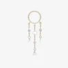 Suncatcher - 18Ct Gold, Large Diamond Pave Chandelier Earring (Single)^The Alkemistry Sale