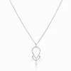Suncatcher - 18Ct Gold, Pave Pear Triple Pear & Round Drop Necklace^The Alkemistry Cheap