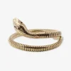 Vintage - 9Ct Gold, Snake Cuff Bangle Bracelet Circa 1974^The Alkemistry Store