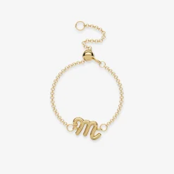 Zodiac - 18Ct Gold, Star Sign Chain Adjuster Ring^The Alkemistry Best