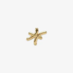 Zodiac - 18Ct Gold, Star Sign Earring (Single)^The Alkemistry Shop