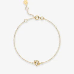 Zodiac - 18Ct Gold, Star Sign Chain Bracelet^The Alkemistry Best