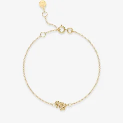 Zodiac - 18Ct Gold, Star Sign Chain Bracelet^The Alkemistry Best