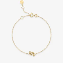 Zodiac - 18Ct Gold, Star Sign Chain Bracelet^The Alkemistry Best