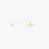 Zoe Chicco 14Ct Gold, Pearl And Diamond Stud Earrings (Pair)^The Alkemistry New