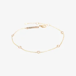 Zoe Chicco 14Ct Yellow Gold And Diamond Chain Bracelet^The Alkemistry Cheap