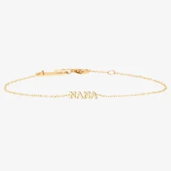 Zoe Chicco 14Ct Yellow Gold 'Nana' Bracelet^The Alkemistry Store